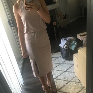 Sabo skirt midi dress with slit